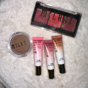 Milani cream bronzer blush and gel blush bundle